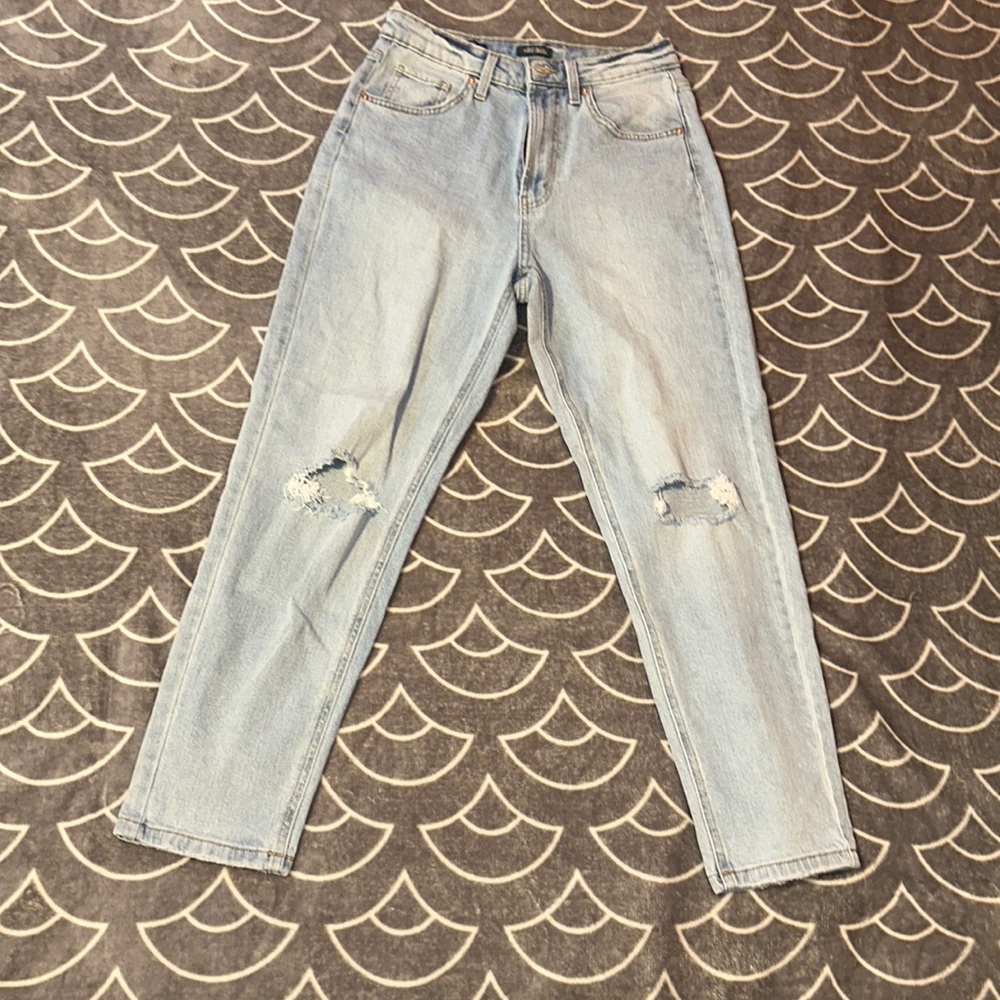 Super High-rise mom Jean